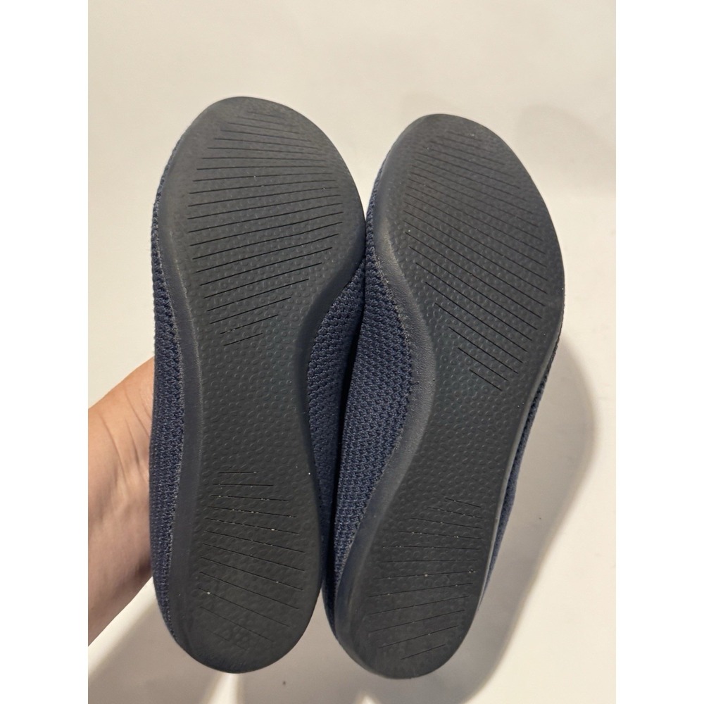 Allbirds Shoes Womens Blue Knit Tree Breezer Ballet Flats Slip On Comfort 9.5 - Picture 6 of 7